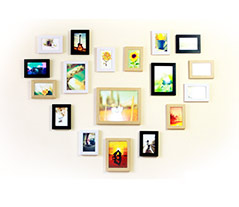 相框照片墻